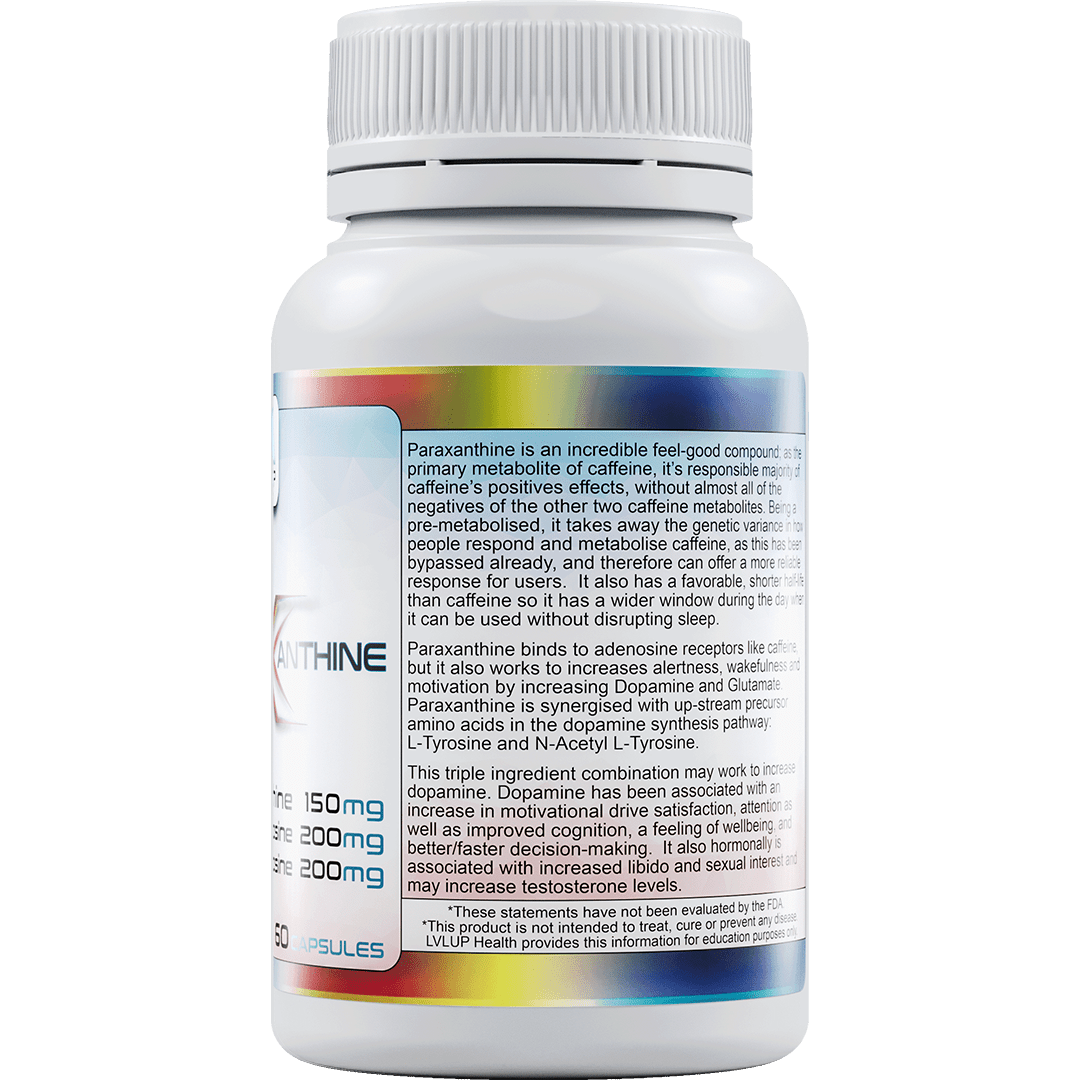 LVLUP Health ParaXanthine 60 Capsules - JING Organics