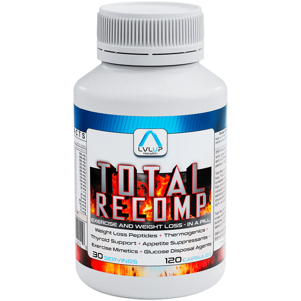LVLUP Health Total Recomp 90 Capsules - JING Organics