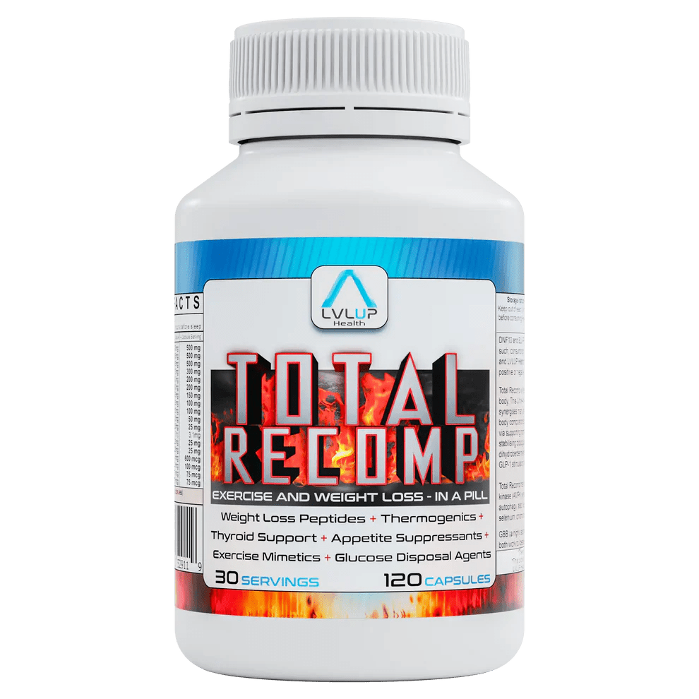 LVLUP Health Total Recomp 90 Capsules - JING Organics