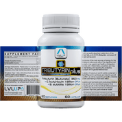 LVLUP Health Tributyrin Plus 60 Capsules - JING Organics