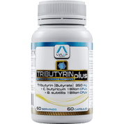 LVLUP Health Tributyrin Plus 60 Capsules - JING Organics