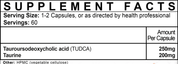 LVLUP Health TUDCA 250mg 60 Capsules - Incorrect Date - JING