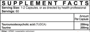 LVLUP Health TUDCA 250mg 60 Capsules - Incorrect Date