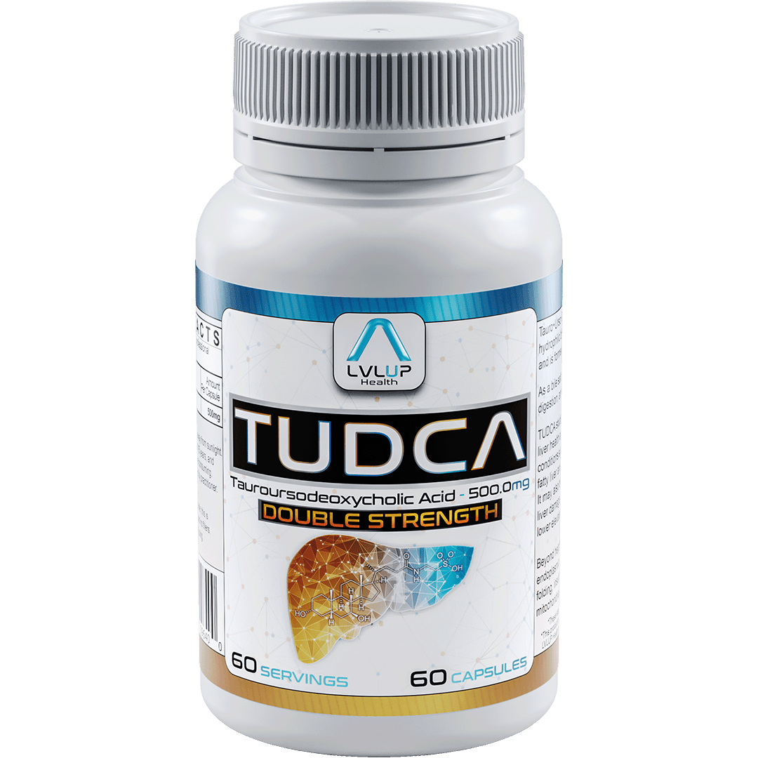LVLUP Health TUDCA 500mg 60 Capsules - JING Organics