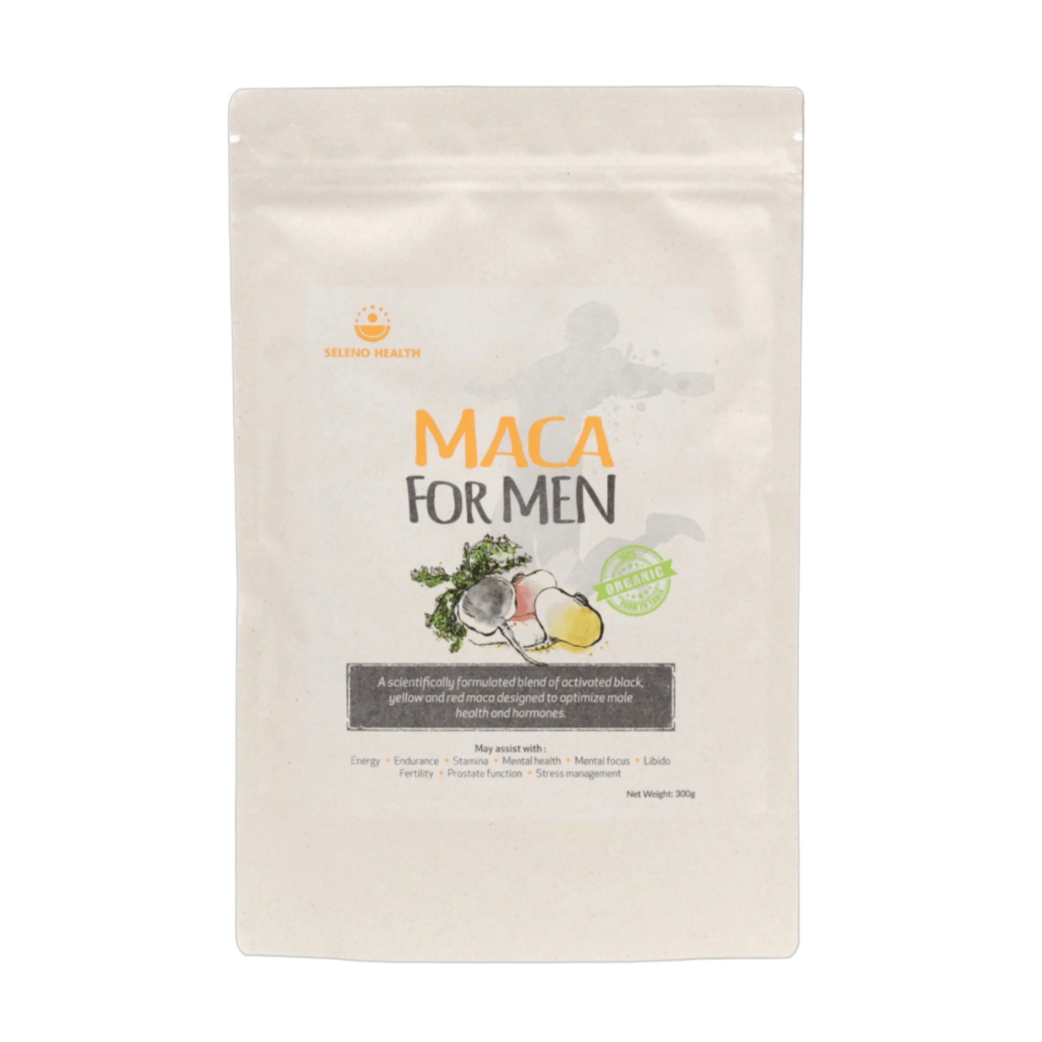 Maca Experts Maca for Men Powder 300g - JING Organics