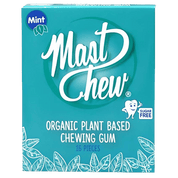 Mast Chew Organic Plant Based Chewing Gum Mint 16 pieces - JING Organics