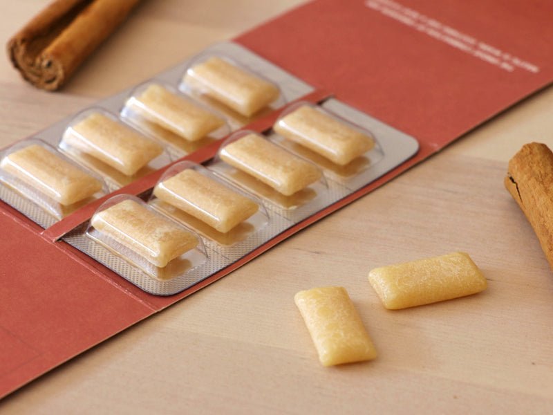 Mast Chew Organic Plant Based Chewing Gum Strawberry 8 pieces - JING Organics