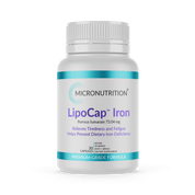 Micronutrition LipoCap Iron 30 Capsules - JING Organics