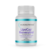 Micronutrition LipoCap Resveratrol 30 Capsules - JING Organics