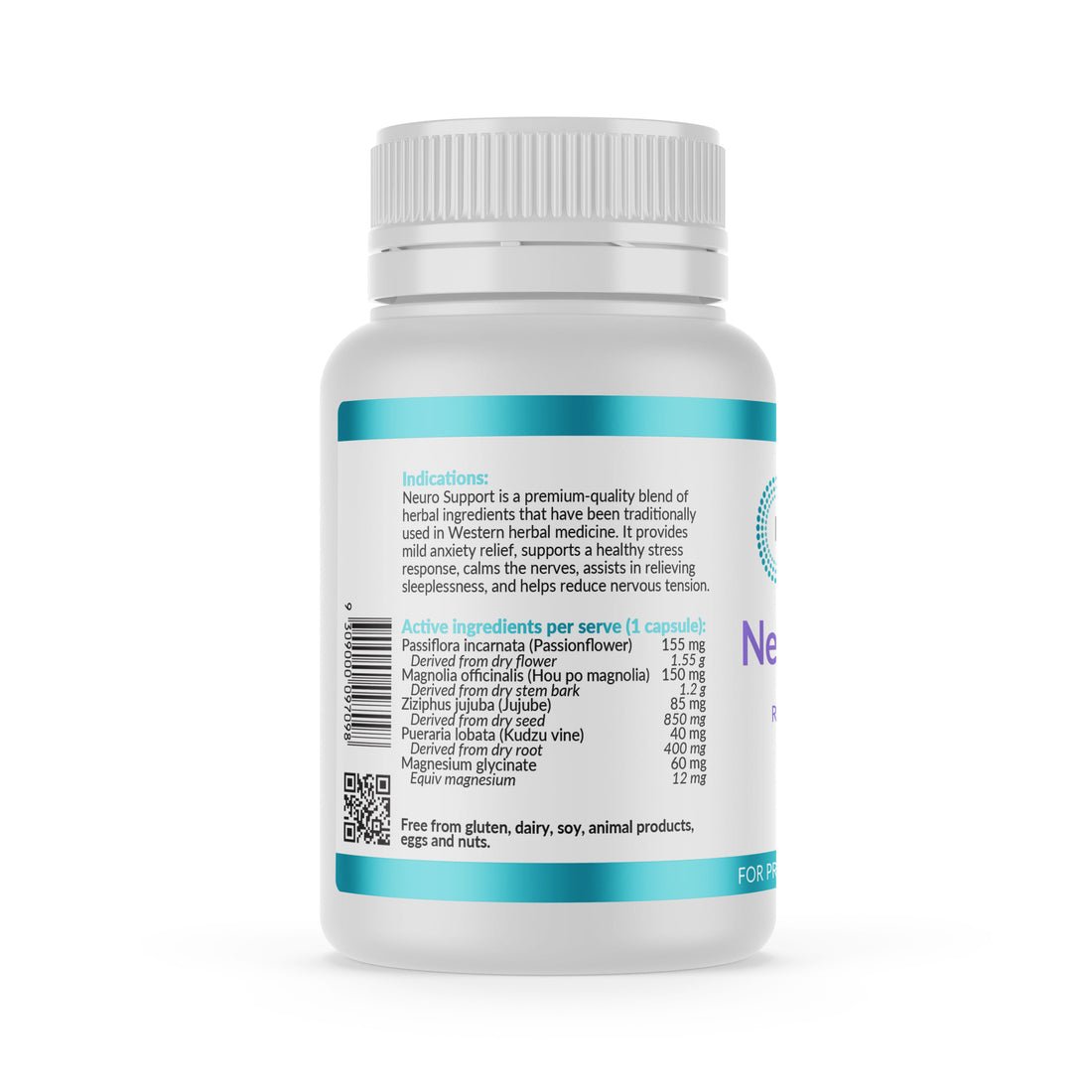Micronutrition Neuro Support 60 Capsules - JING Organics