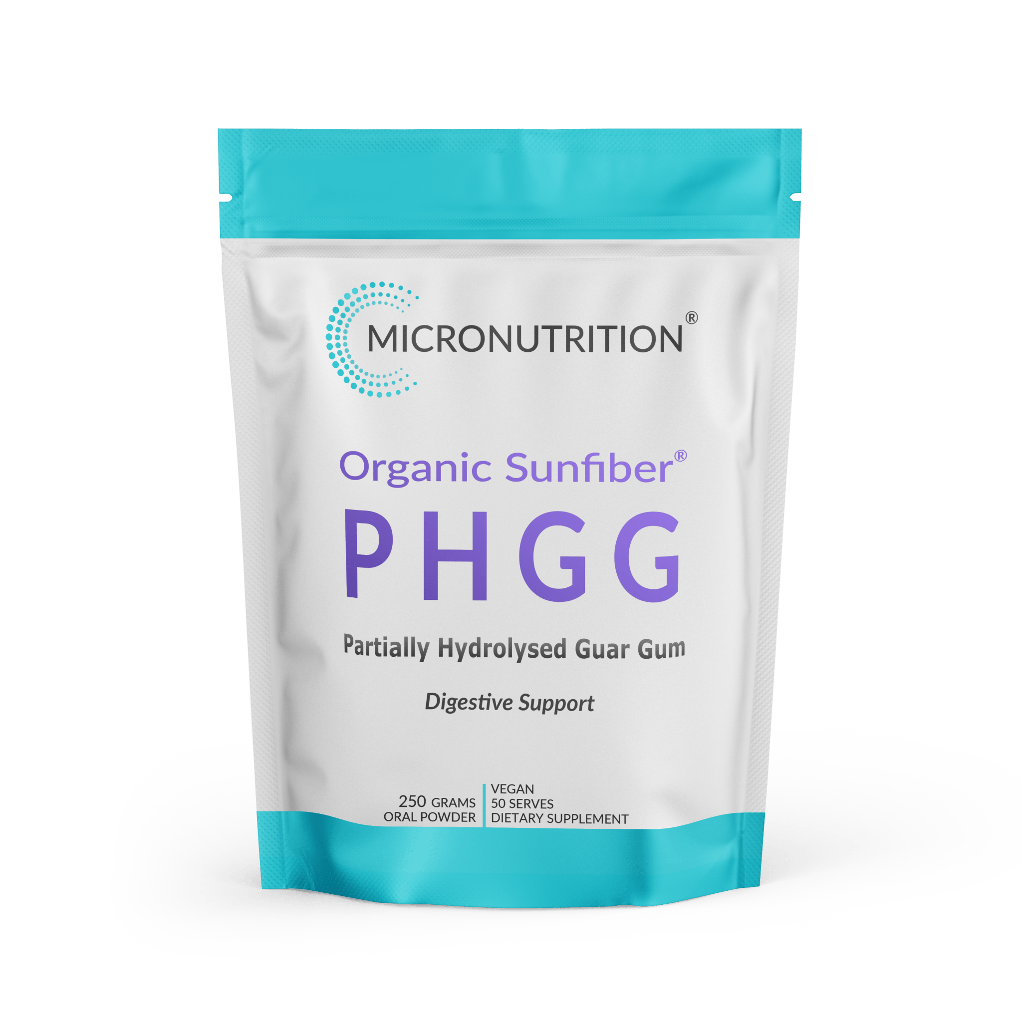 Micronutrition Organic Sunfibre PHGG 250g - JING Organics