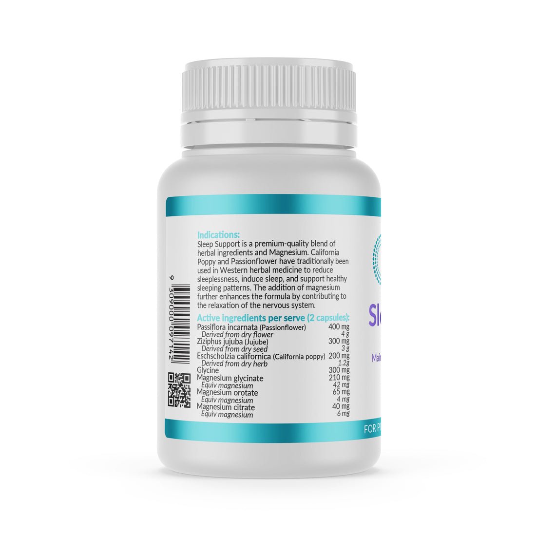 Micronutrition Sleep Support 60 Capsules - JING Organics