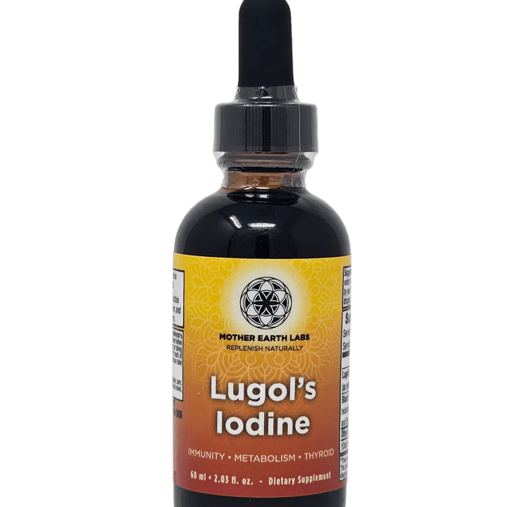 Mother Earth Labs Lugol's Iodine 60ml - JING Organics