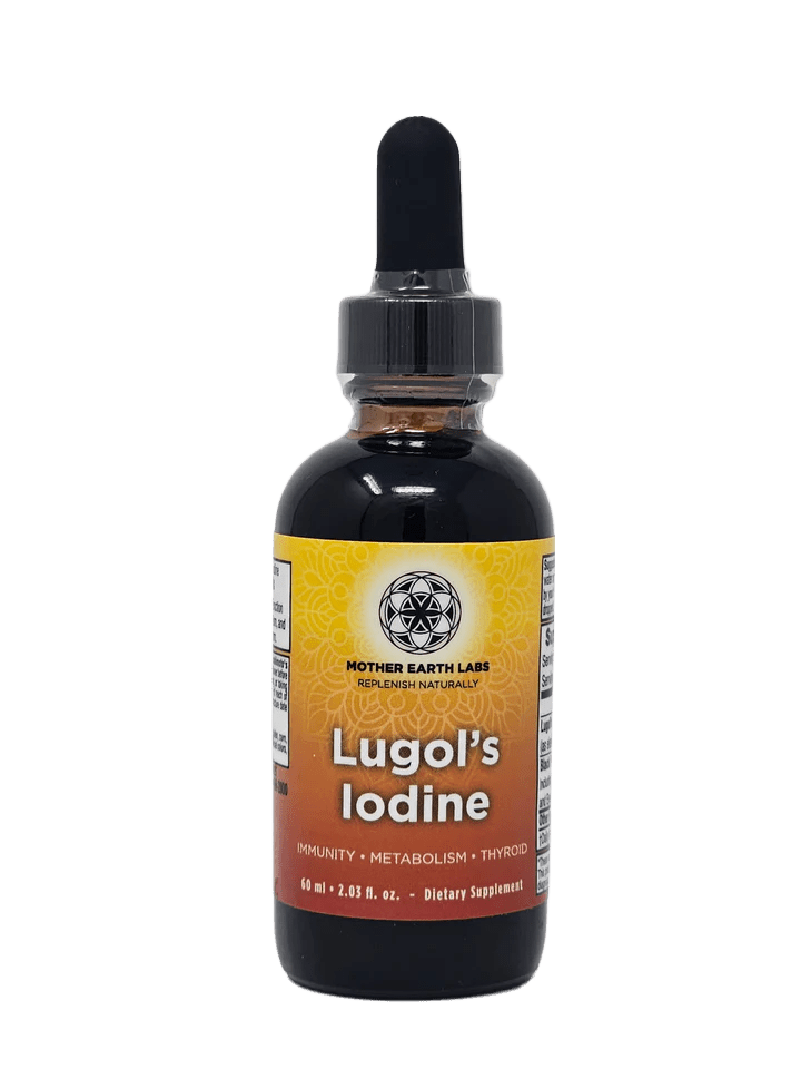 Mother Earth Labs Lugol's Iodine 60ml - JING Organics