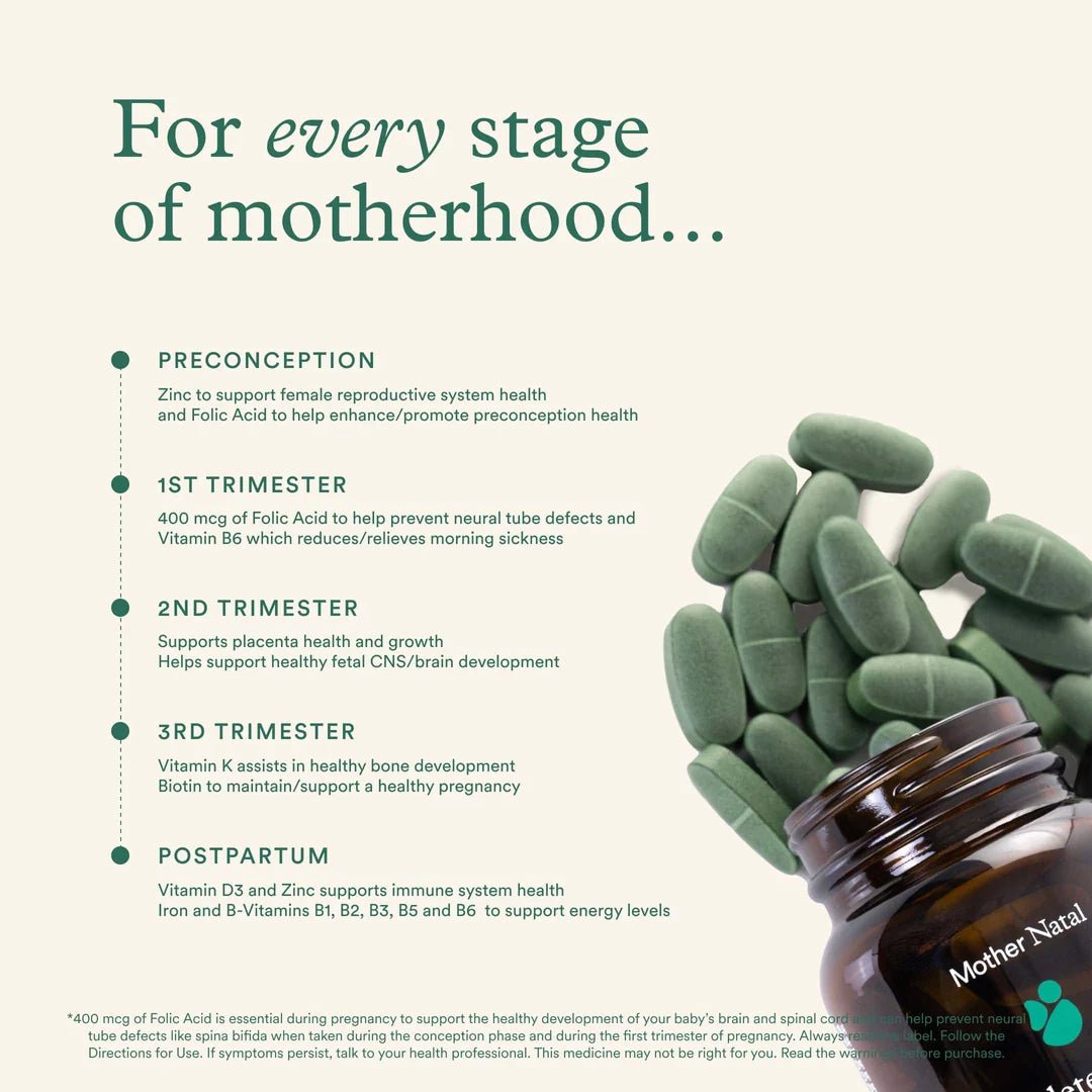 Mother Natal Complete Support 60 Tablets - JING