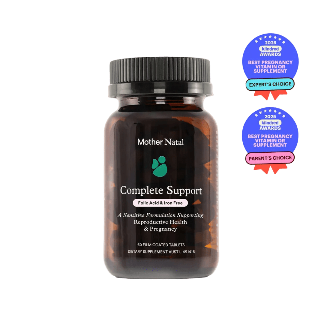 Mother Natal Complete Support Folic Acid & Iron Free 60 Tablets - JING Organics