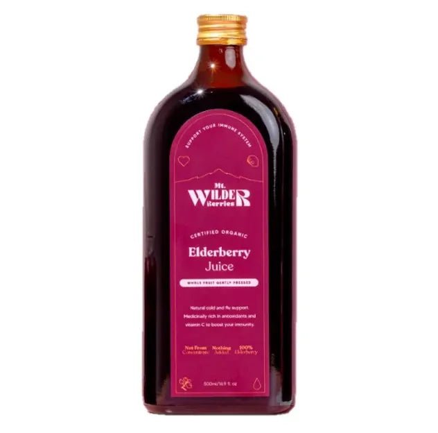 Mt. Wilder Organic Elderberry Juice 500ml - JING