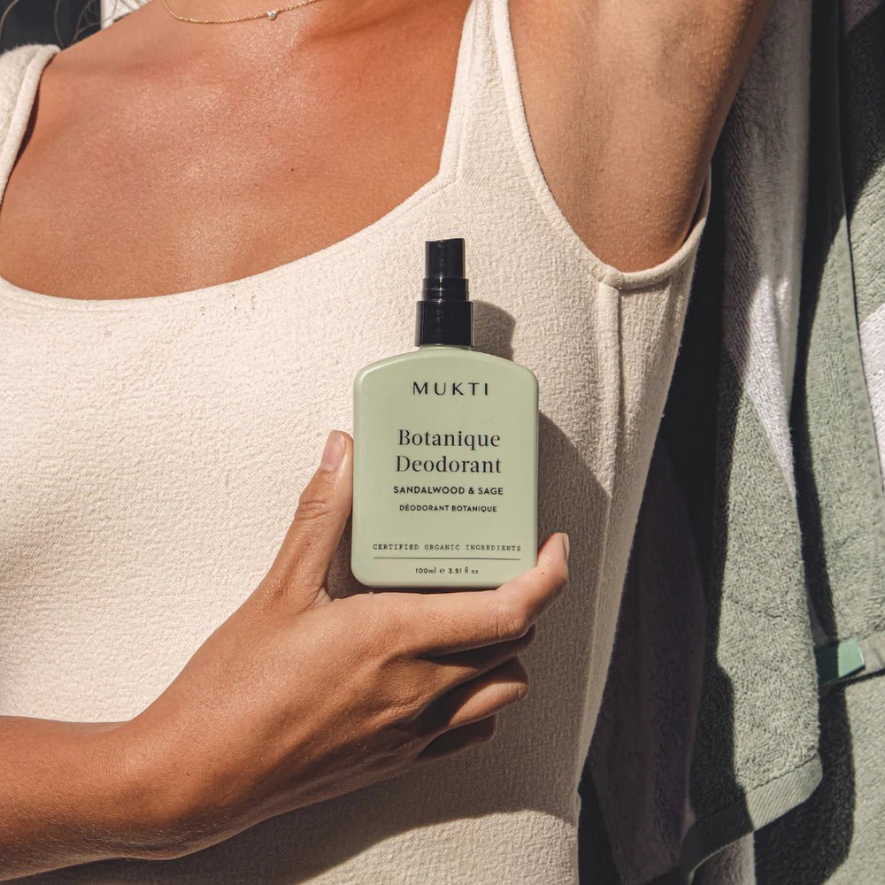 Mukti Botanique Deodorant Sandalwood & Sage 100ml - JING