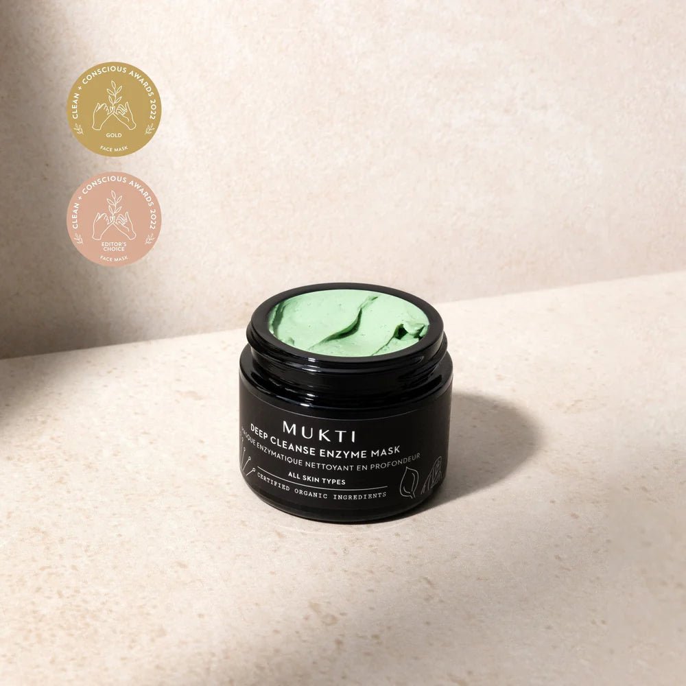 Mukti Deep Cleanse Enzyme Clay Mask 50g - JING