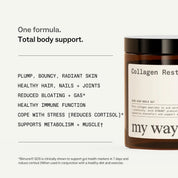 My Way Up Collagen Restore 270g Powder - JING