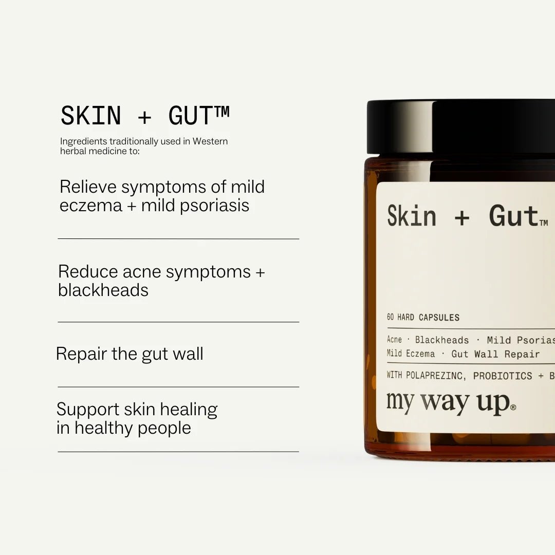 My Way Up Skin + Gut 60 Capsules - JING