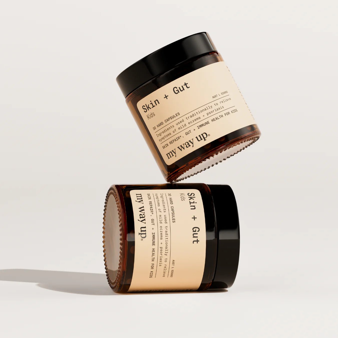 My Way Up Skin + Gut Kids 30 Capsules - JING