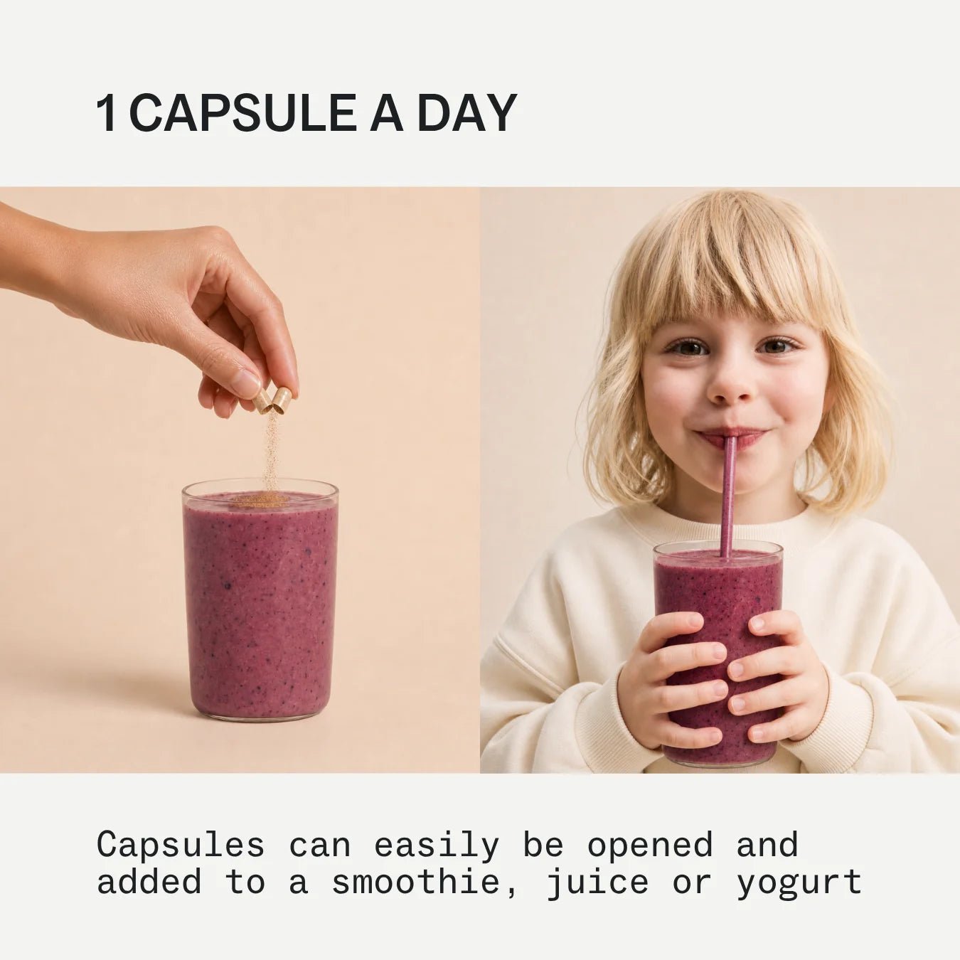 My Way Up Skin + Gut Kids 30 Capsules - JING