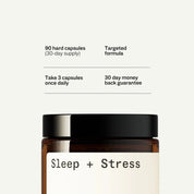 My Way Up Sleep + Stress 90 Capsules - JING