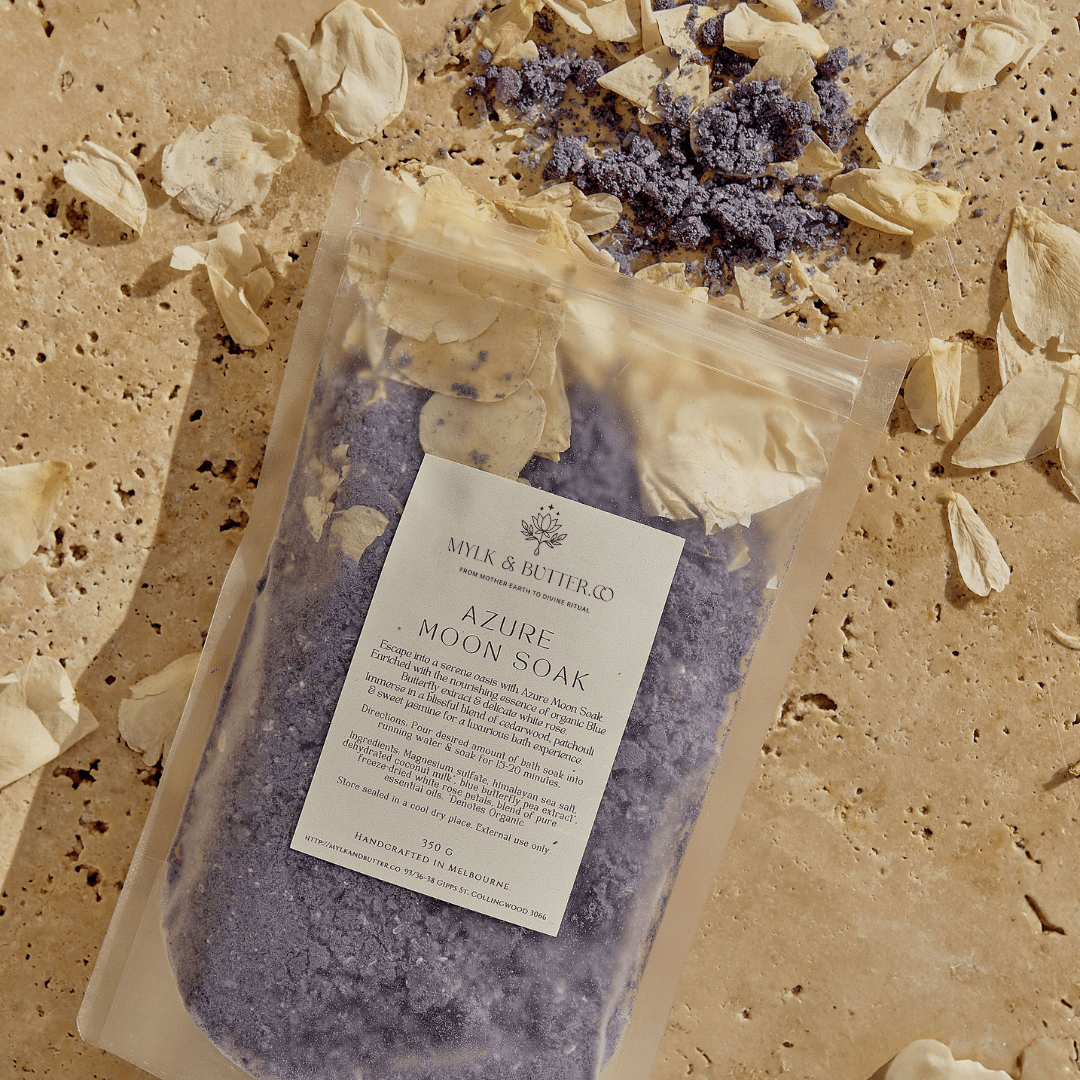 Mylk & Butter Co. Azure Moon Mineral Soak 115g - JING Organics