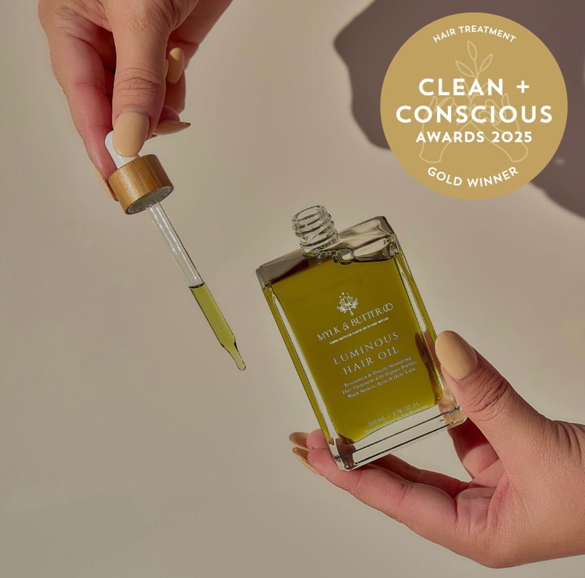 Mylk & Butter Co. Luminous Hair Oil 100ml - JING Organics