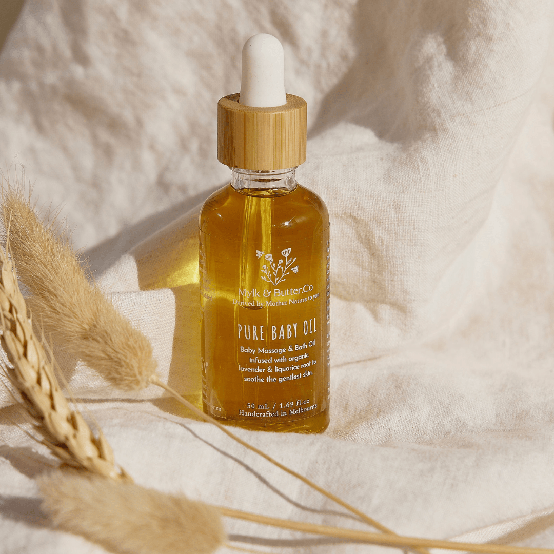 Mylk & Butter Co. Pure Baby Oil 50ml - JING Organics