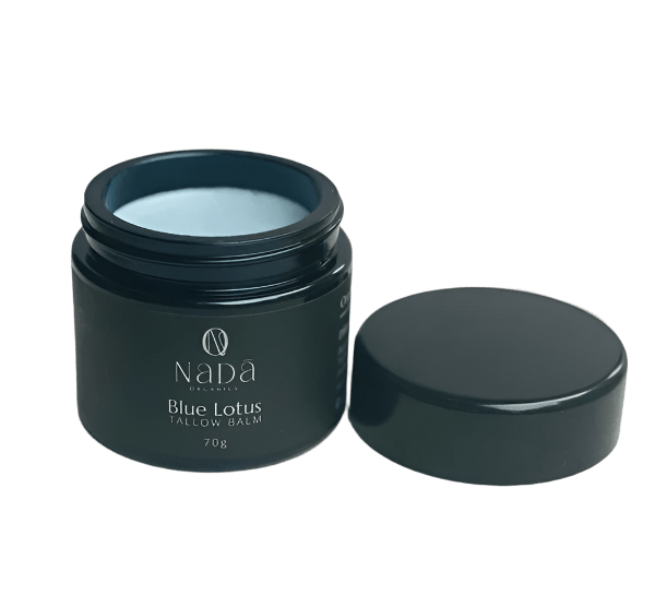 Nada Organics Blue Lotus Tallow Balm 70g - JING Organics