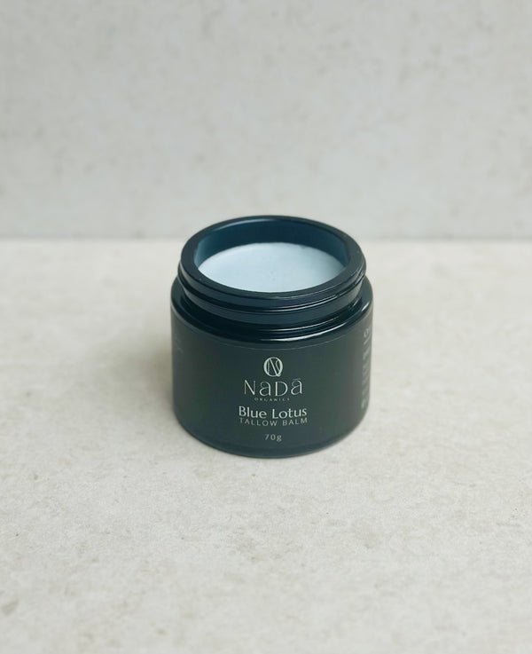 Nada Organics Blue Lotus Tallow Balm 70g - JING Organics