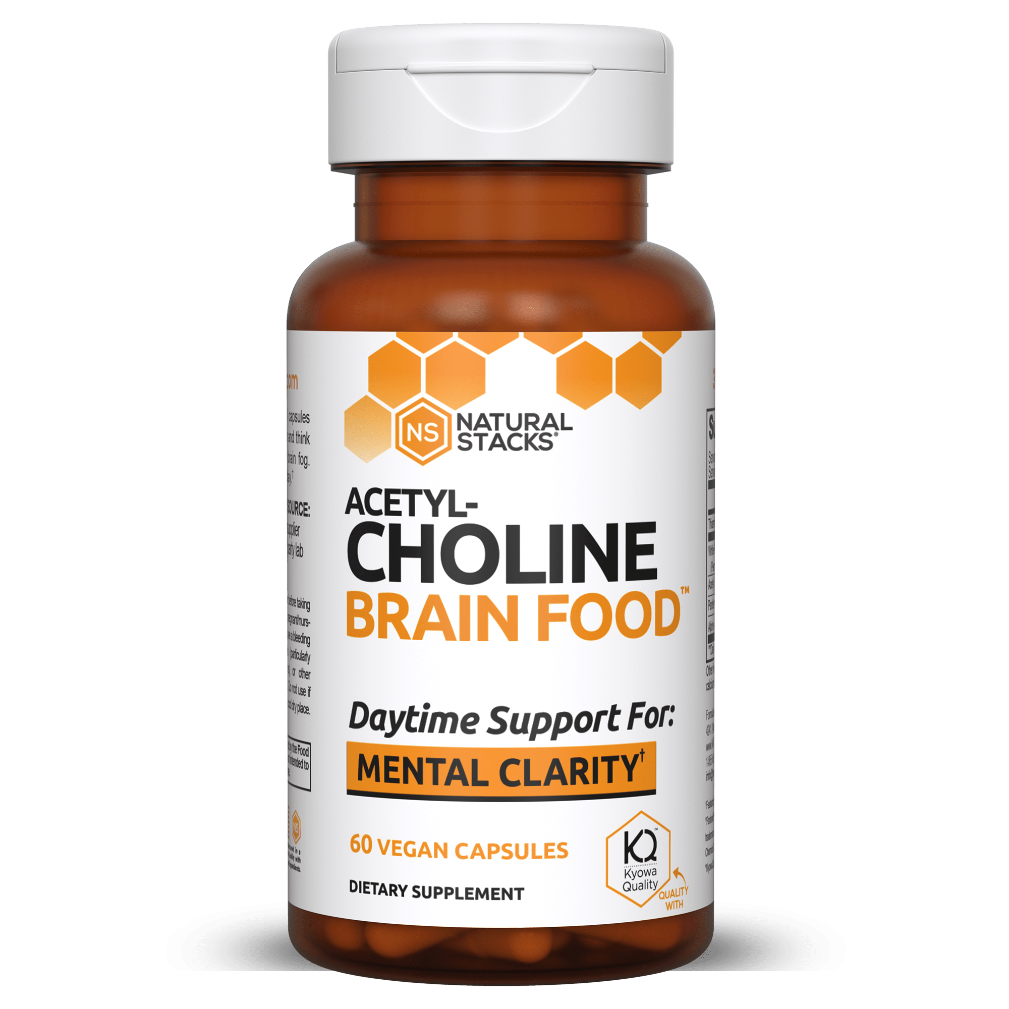 Natural Stacks Acetylcholine Brain Food 60 caps - JING Organics