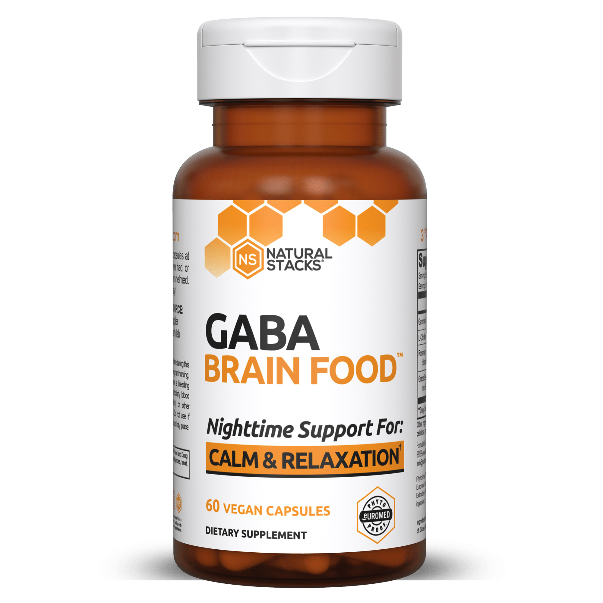 Natural Stacks Gaba 60 capsules - JING Organics