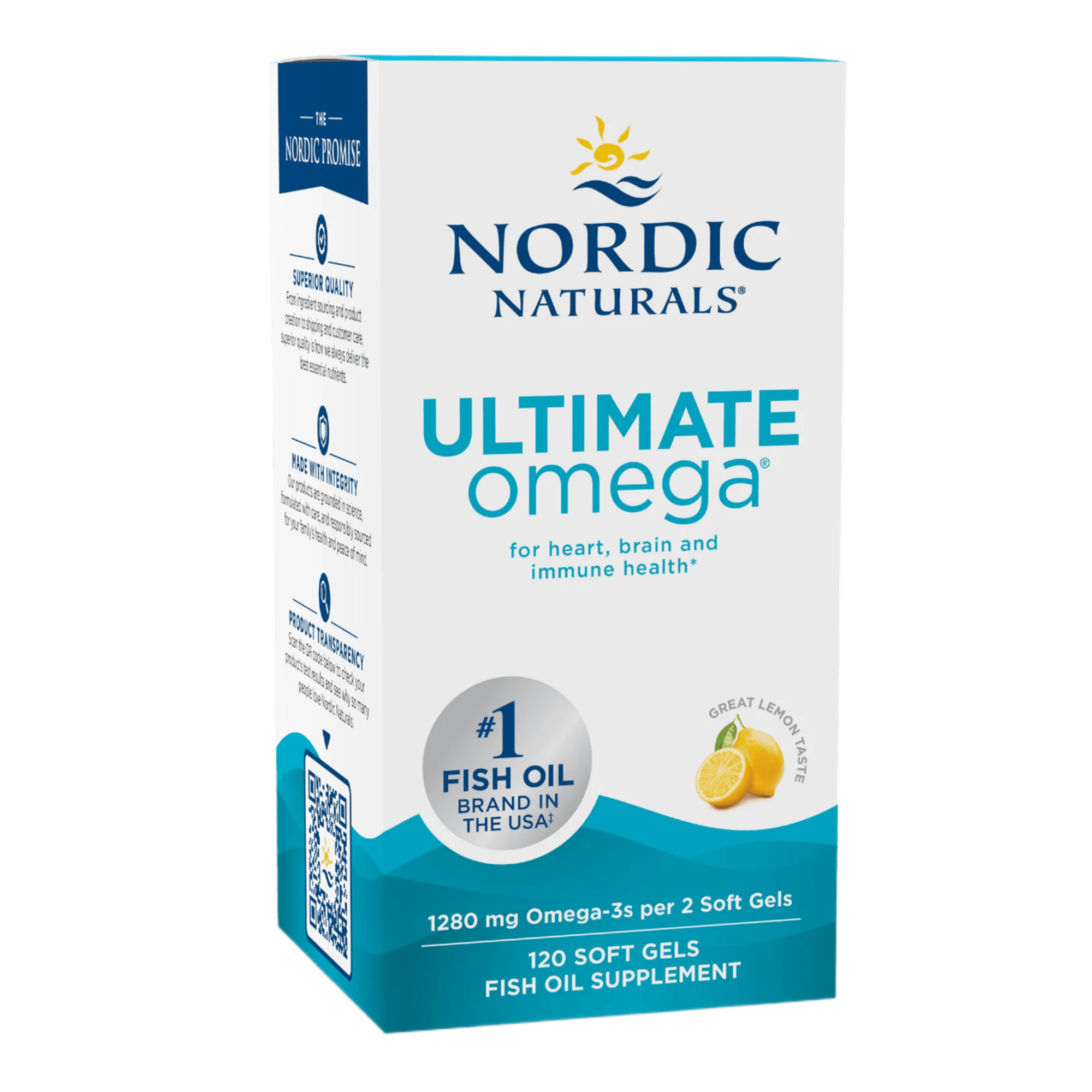 Nordic Naturals Ultimate Omega 120 Capsules - JING Organics