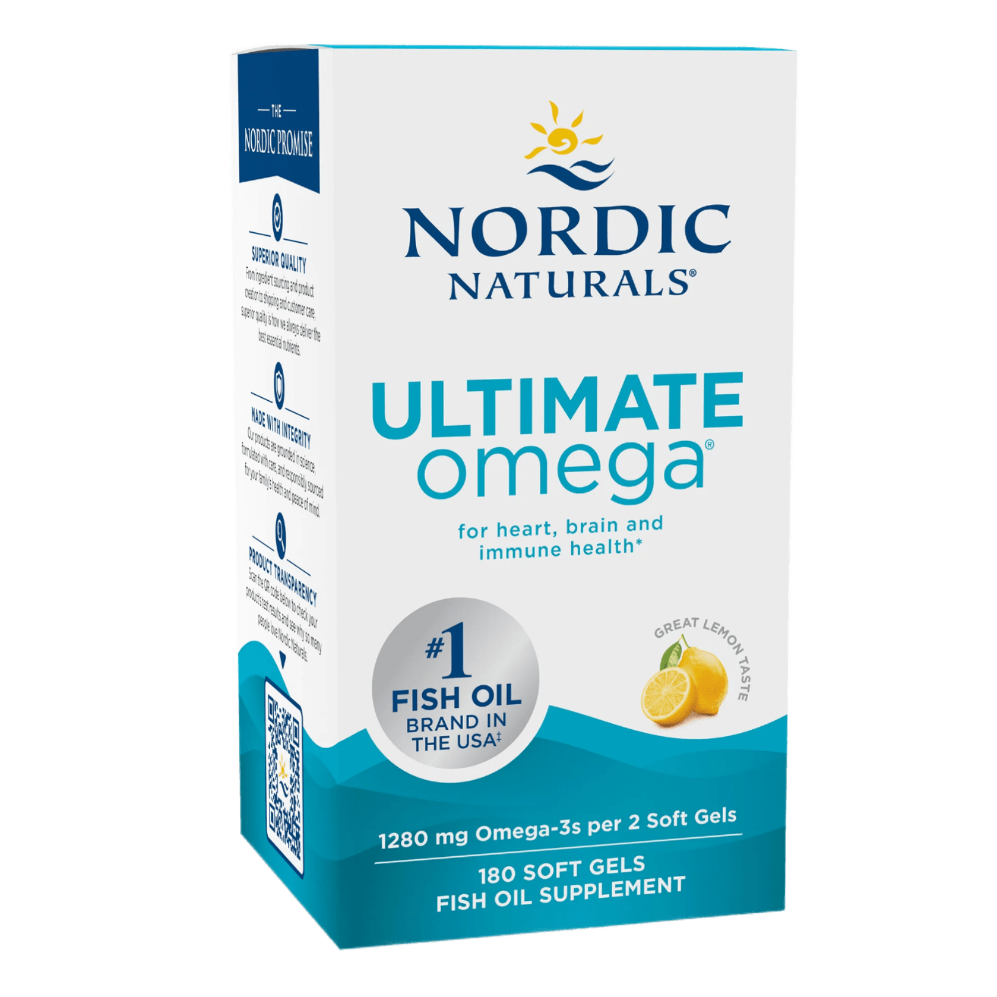 Nordic Naturals Ultimate Omega 180 Capsules - JING Organics