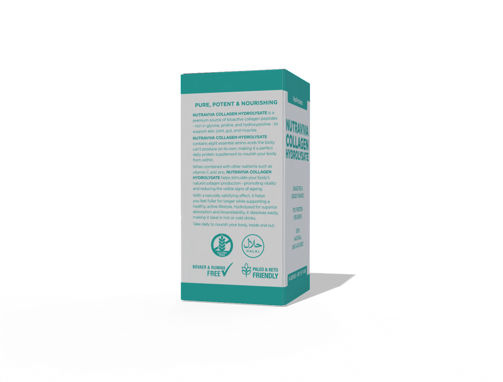 Nutraviva Nesproteins Collagen Hydrolysate Sachet Box 14 Serves - JING