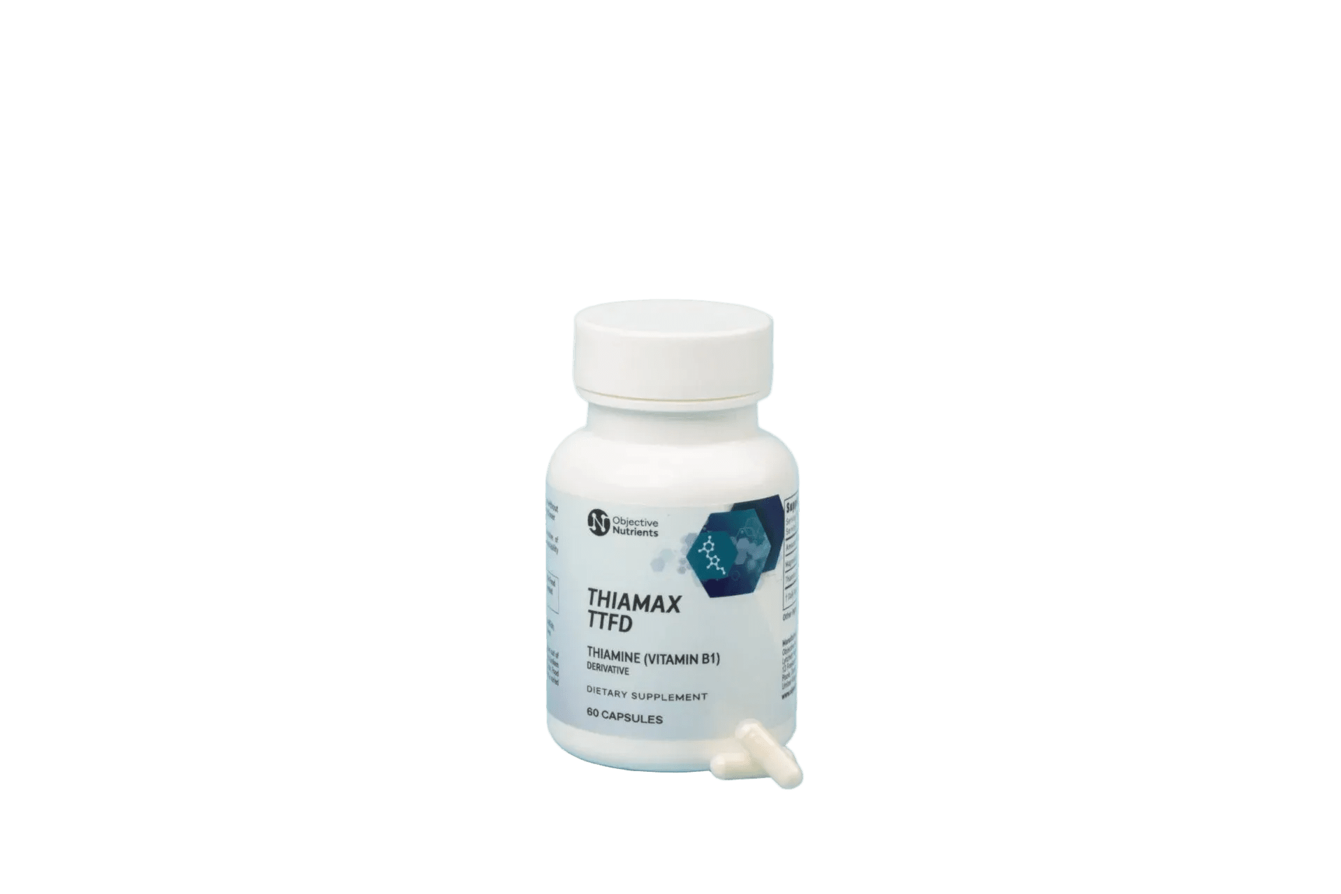 Objective Nutrients Thiamax TTFD 60 Capsules - JING