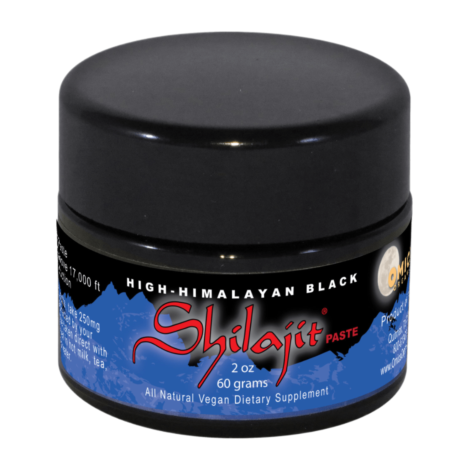 Omica High Himalayan Black Shilajit Paste 60g - JING Organics