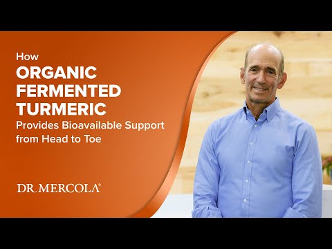 Dr. Mercola Organic Fermented Turmeric 180 Capsules