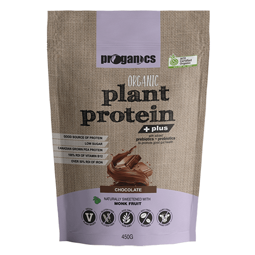 Proganics Plant Protein Plus Chocolate 450g