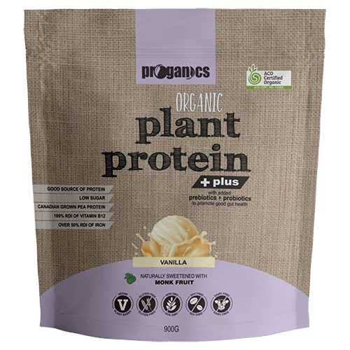 Proganics Plant Protein Plus Vanilla 900g
