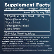 Prohealth Full Spectrum Saffron 30 Capsules - JING