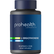 Prohealth L-Ergothinoneine 25 mg 30 Capsules - JING