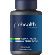 Prohealth Longevity Glutathione Triple Boost 90 Capsules - JING