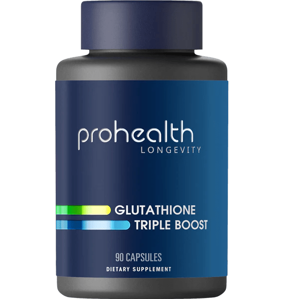 Prohealth Longevity Glutathione Triple Boost 90 Capsules - JING