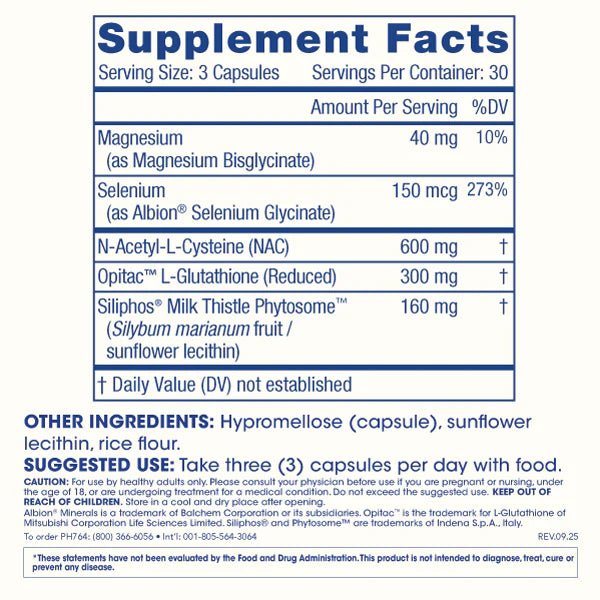 Prohealth Longevity Glutathione Triple Boost 90 Capsules - JING