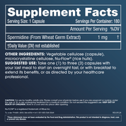 Prohealth Longevity Pure Spermidine 180 Capsules - JING Organics