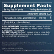 Prohealth Pterostilbene Pro 250 60 capsules 250mg - JING